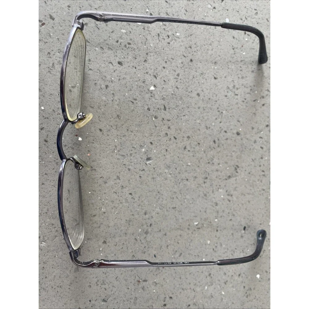 SUPERFLEX SFK 44 EYEGLASSES FRAMES ONLY 42-17-120 W Color 2 full rim gray navy